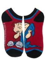 6 Pack Peanuts Characters Ankle Socks Alt 4