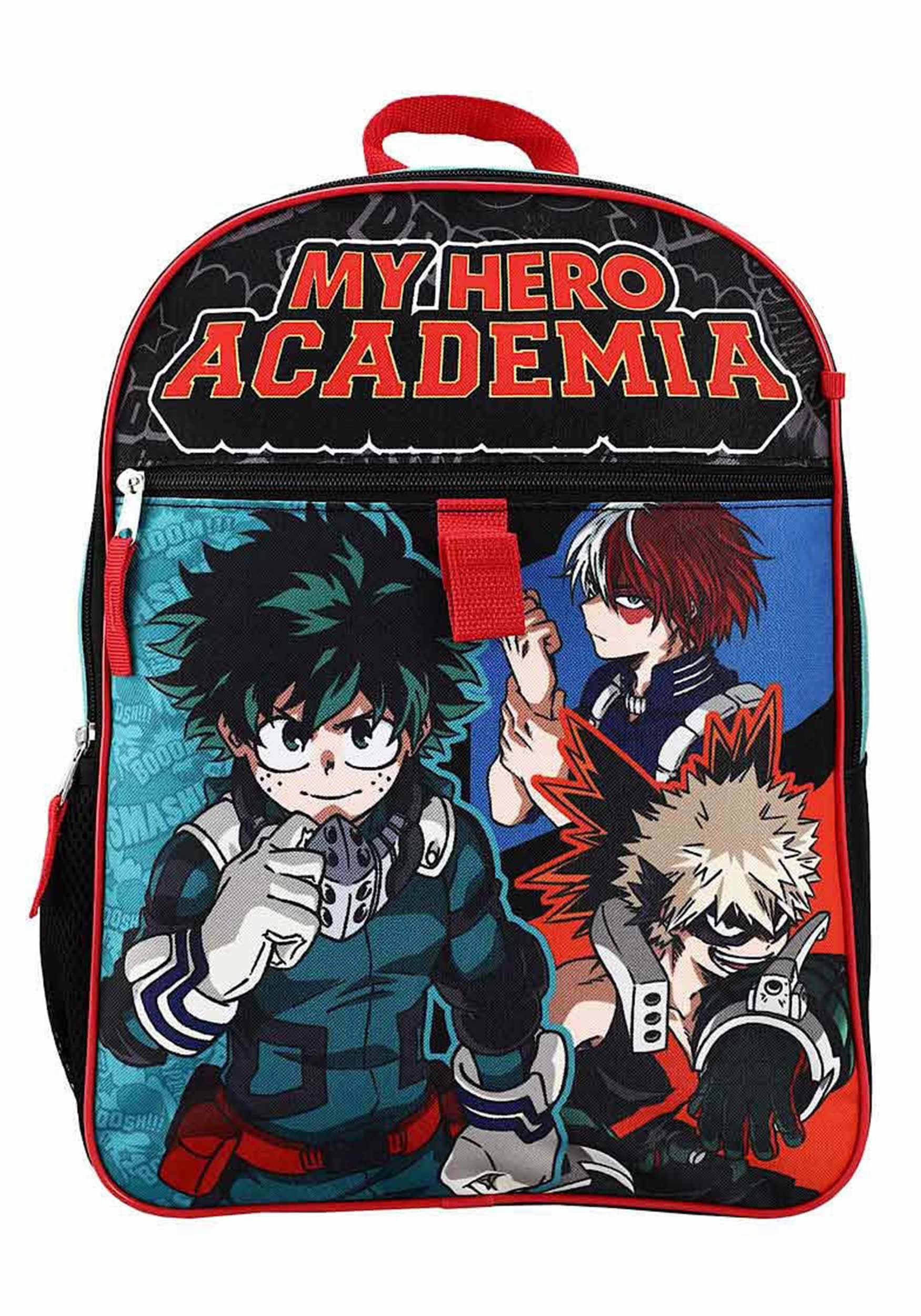 5 Piece My Hero Academia Backpack