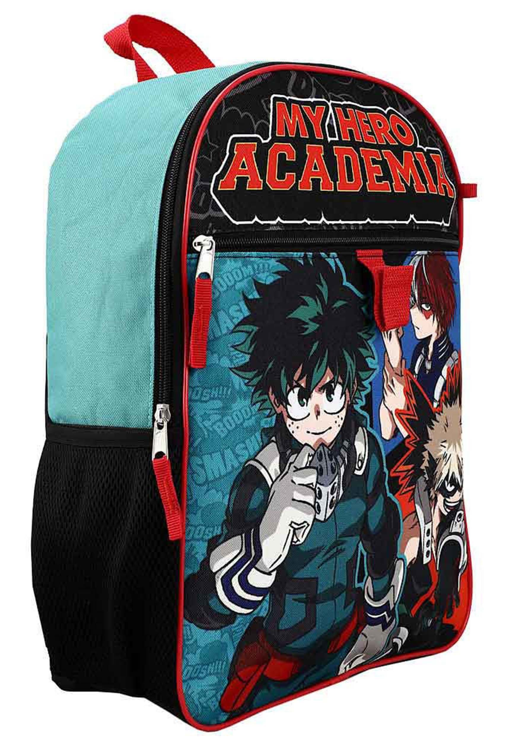 5 Piece My Hero Academia Backpack