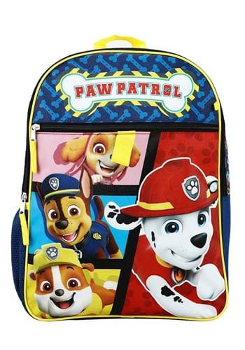 Paw Patrol Backpack Set