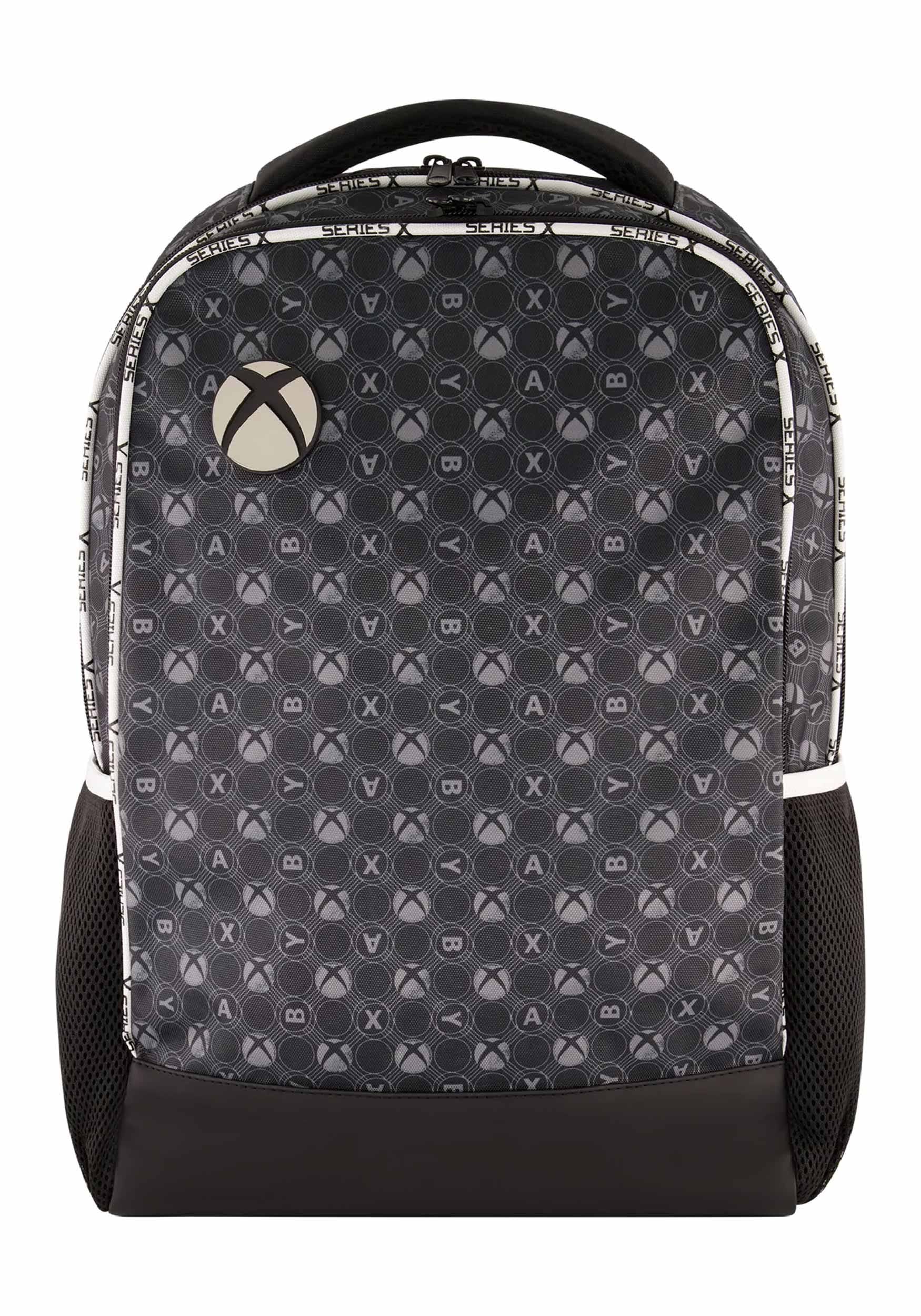 Xbox All Black Geometric Series X Backpack For Adults