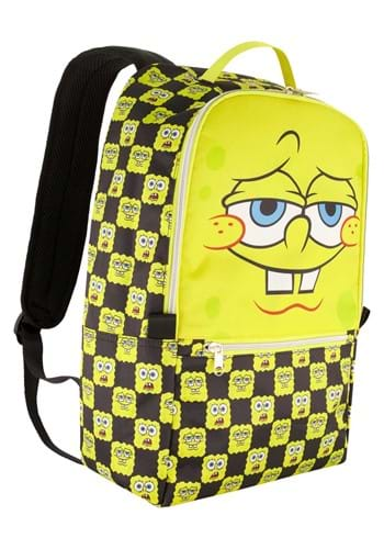 Spongebob Checkered Face Backpack