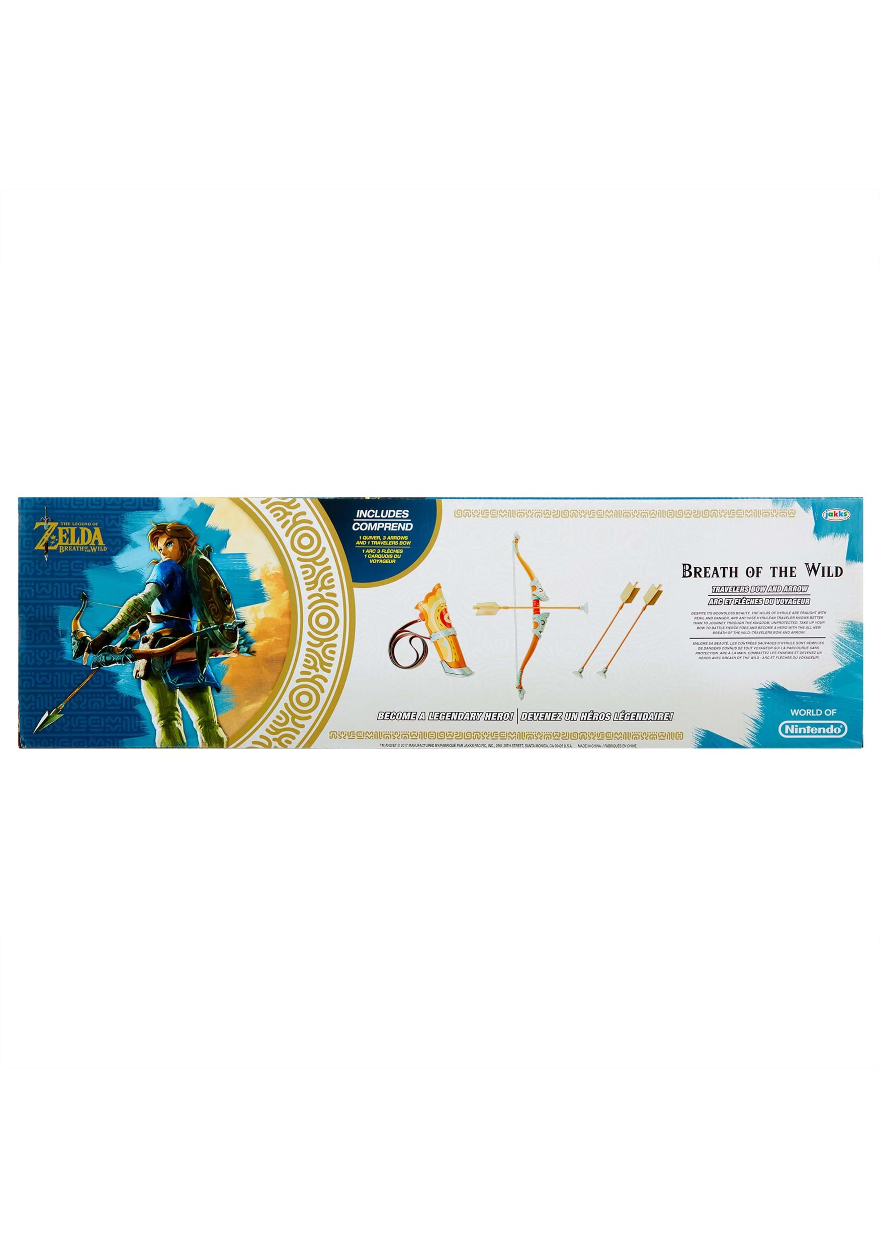 Legend Of Zelda Breath Of The Wild Travelers Bow & Arrow Accessory