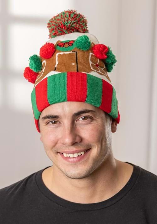 Gingerbread House Beanie