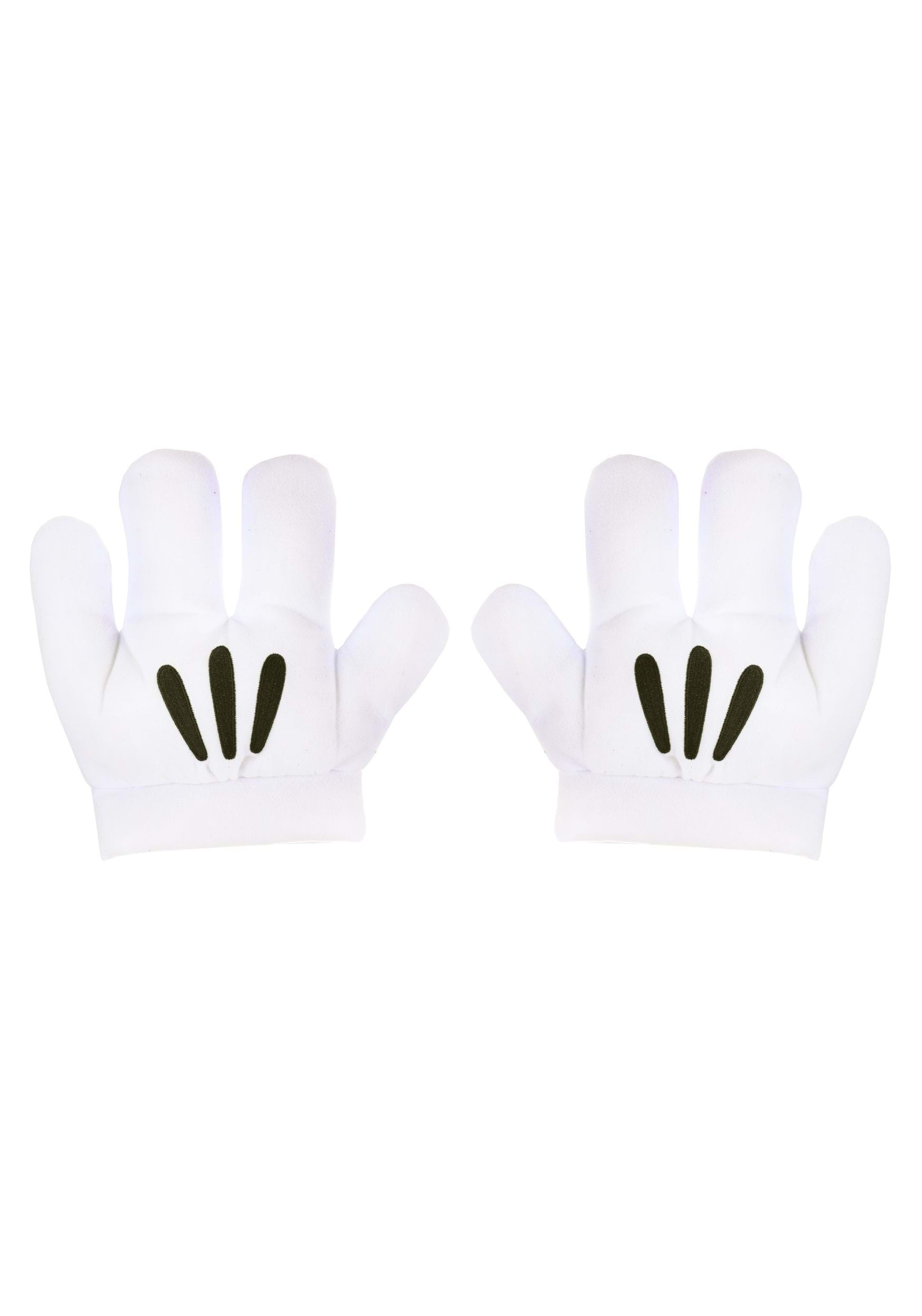Mickey Mouse White Gloves for Kids | Disney Accessories