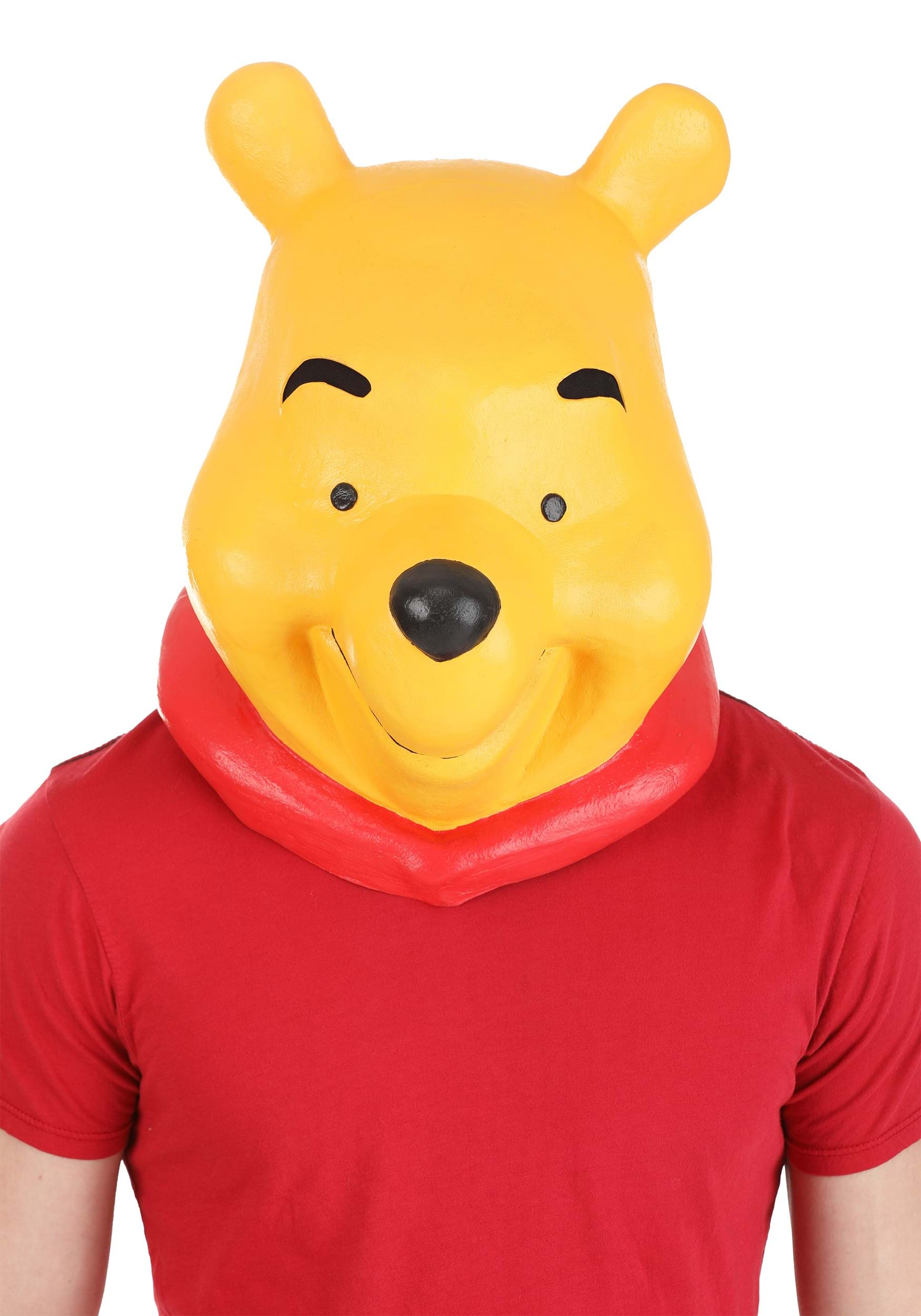 Disney Winnie the Pooh Deluxe Pooh Latex Mask | Disney Masks