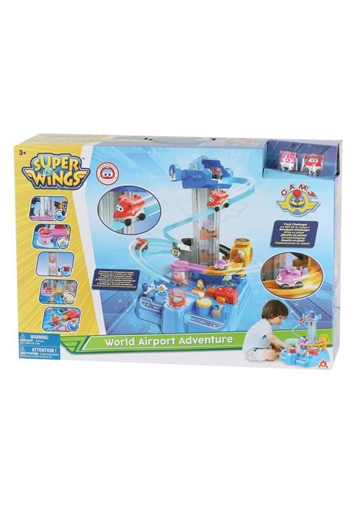 Super Wings Big World Airport Adventure Playset