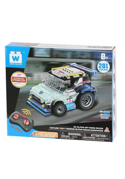 Wise Blocks RC Mini Sugar Off-road Police Car