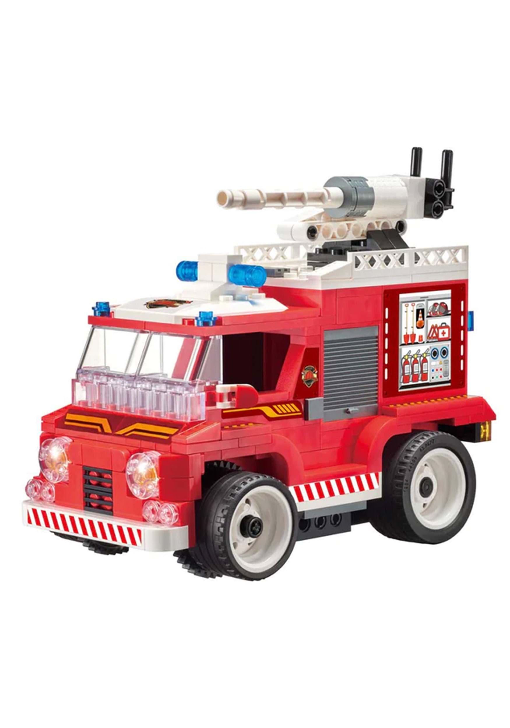 Remote Control Wise Blocks Fire Truck