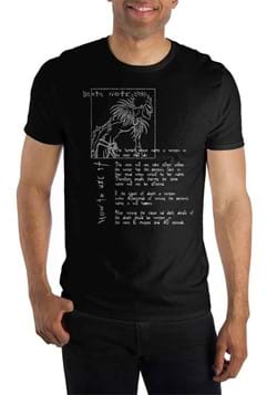Death Note Curse Adult Shirt