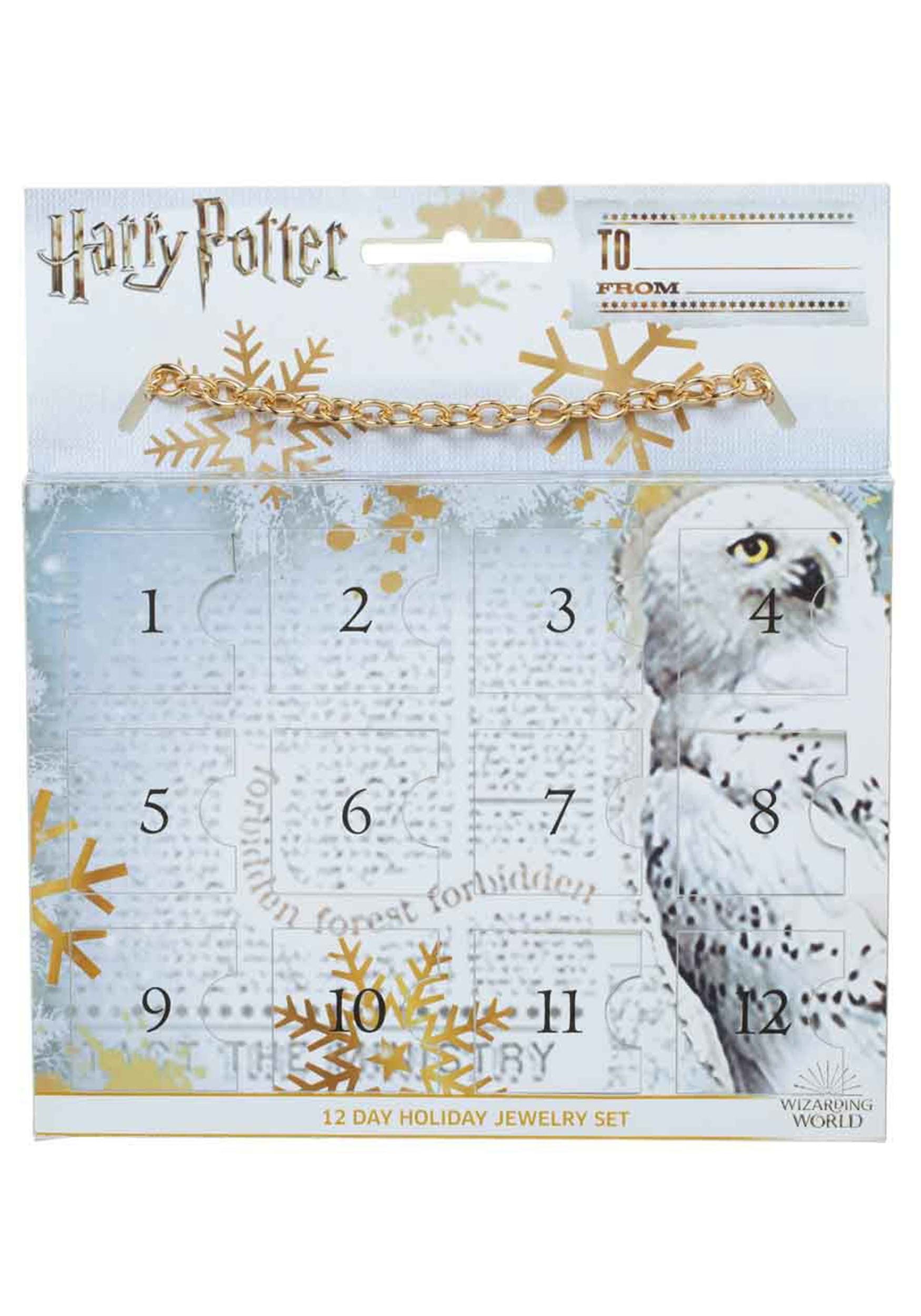 12 Day Harry Potter Holiday Countdown Jewelry Set | Advent Calendars