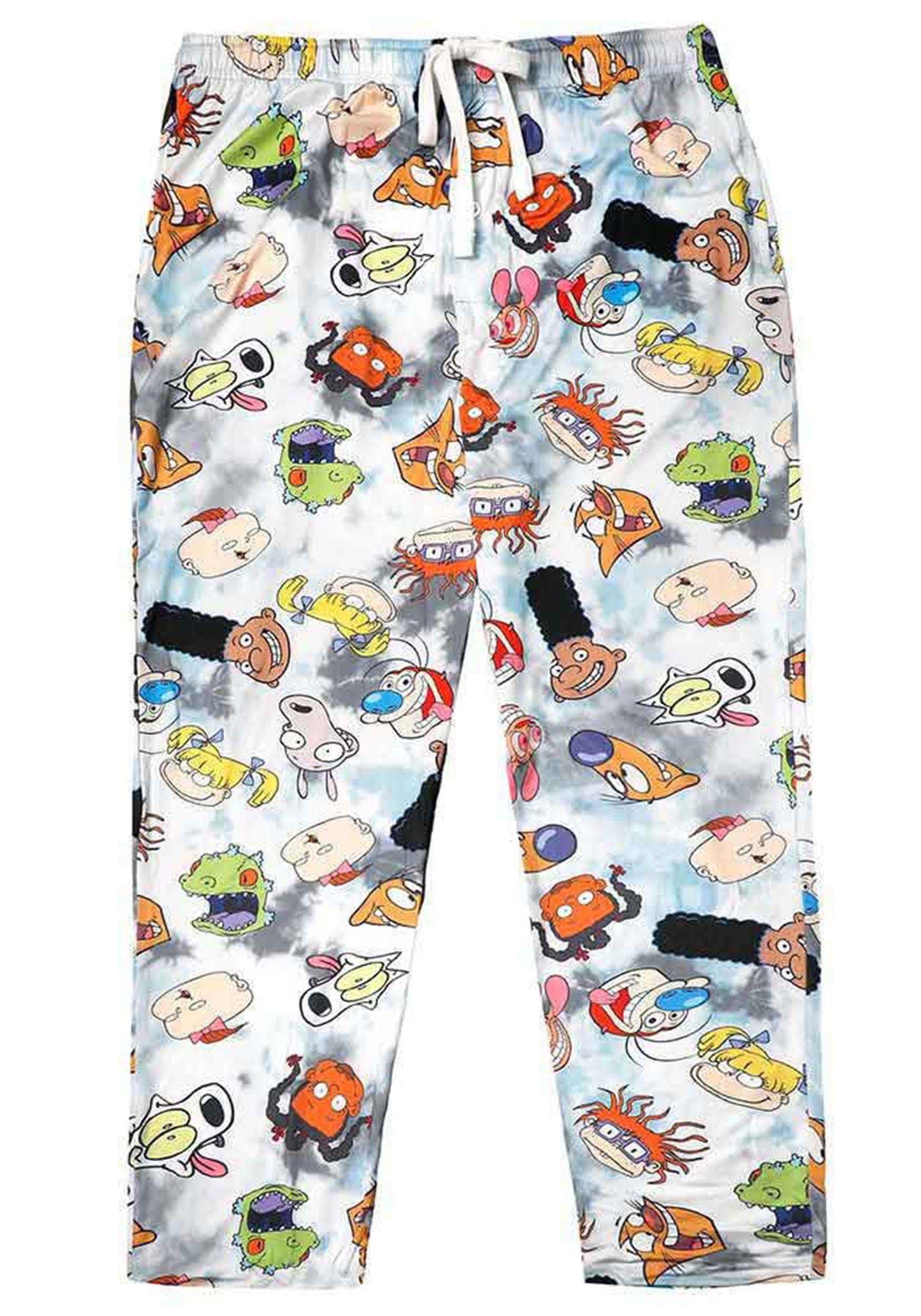 90's Nickelodeon Print Sleep Pants