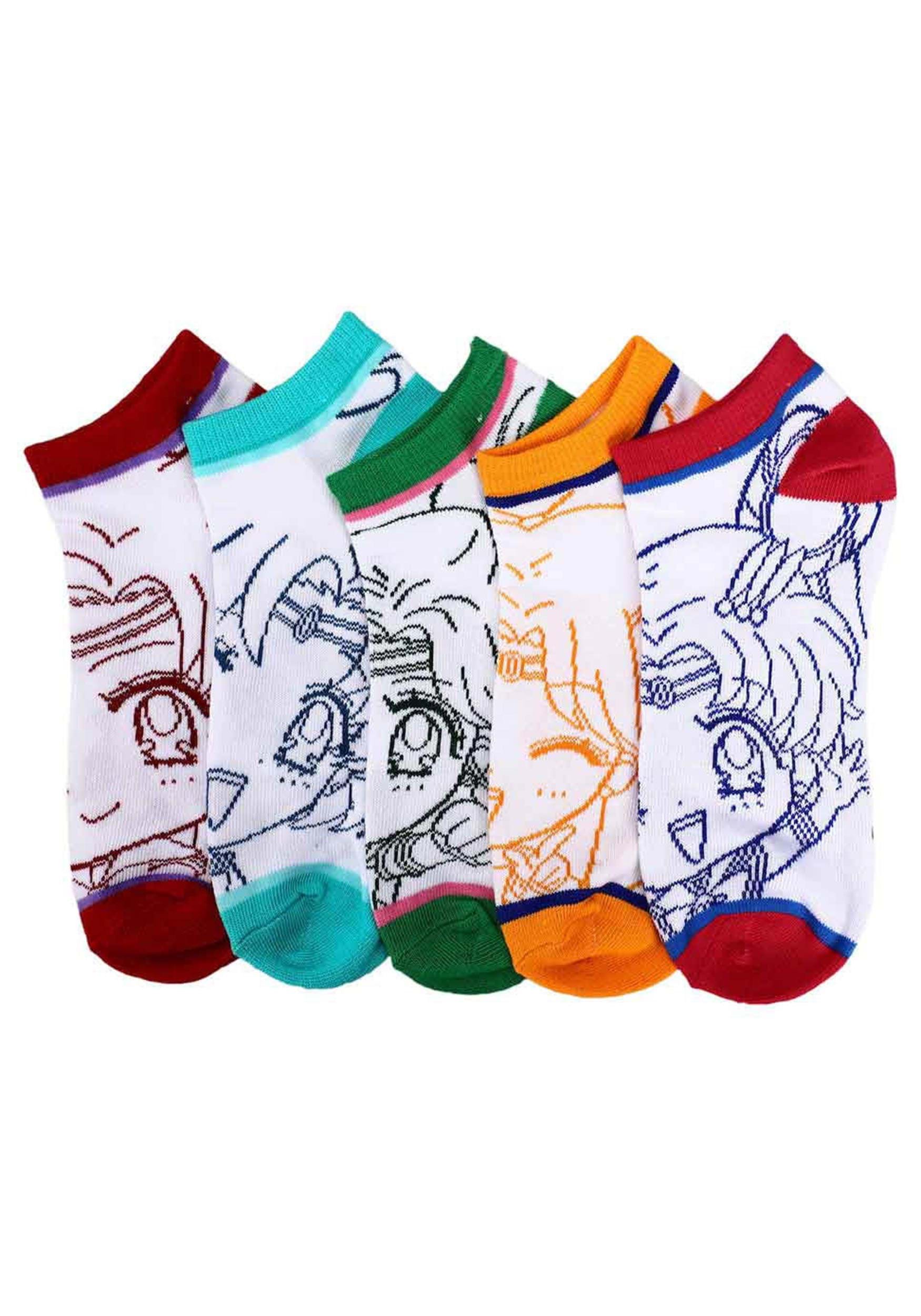 Sailor Moon 5 Pair Adult Socks