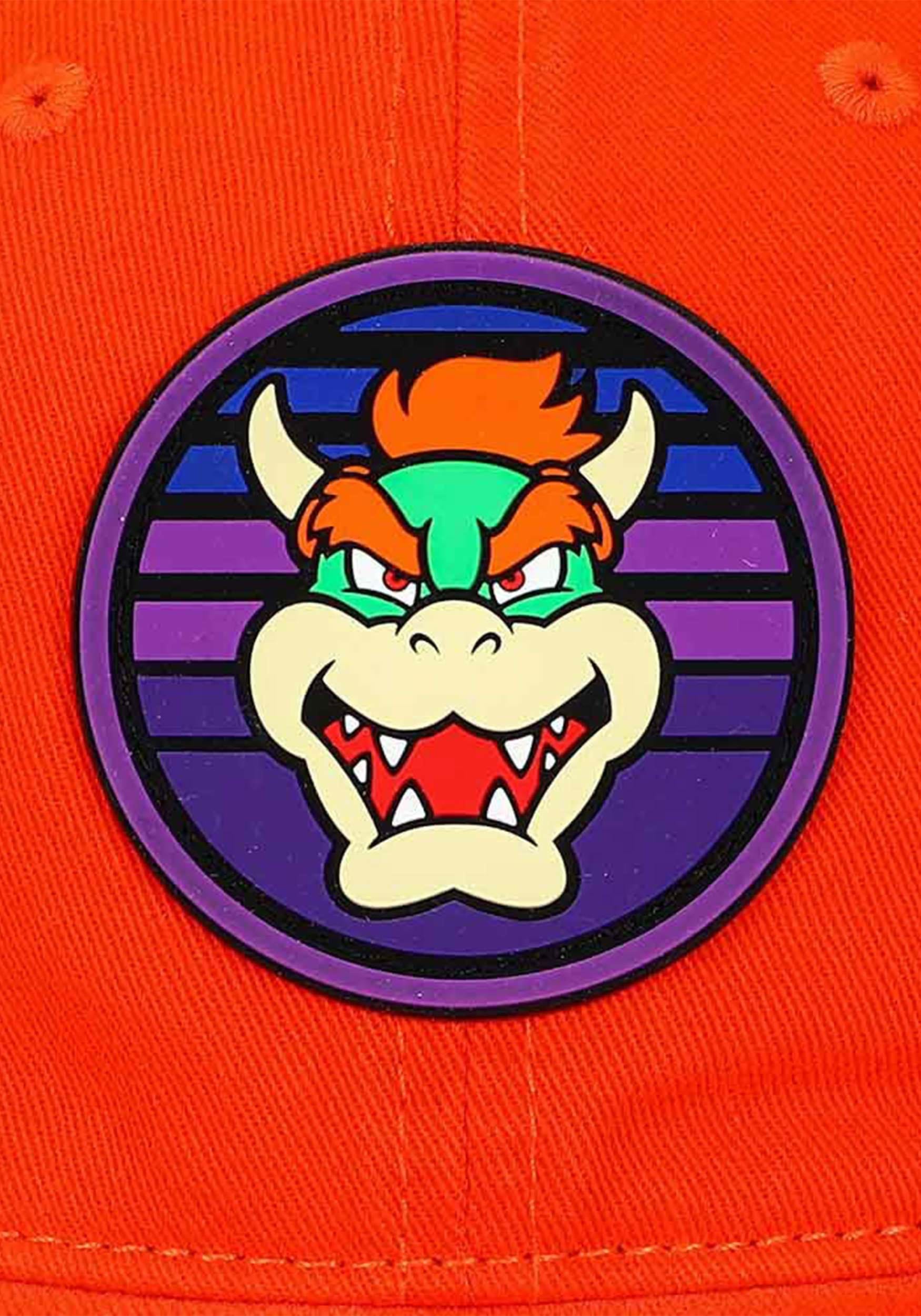 Bowser Super Mario Embroidered Hat