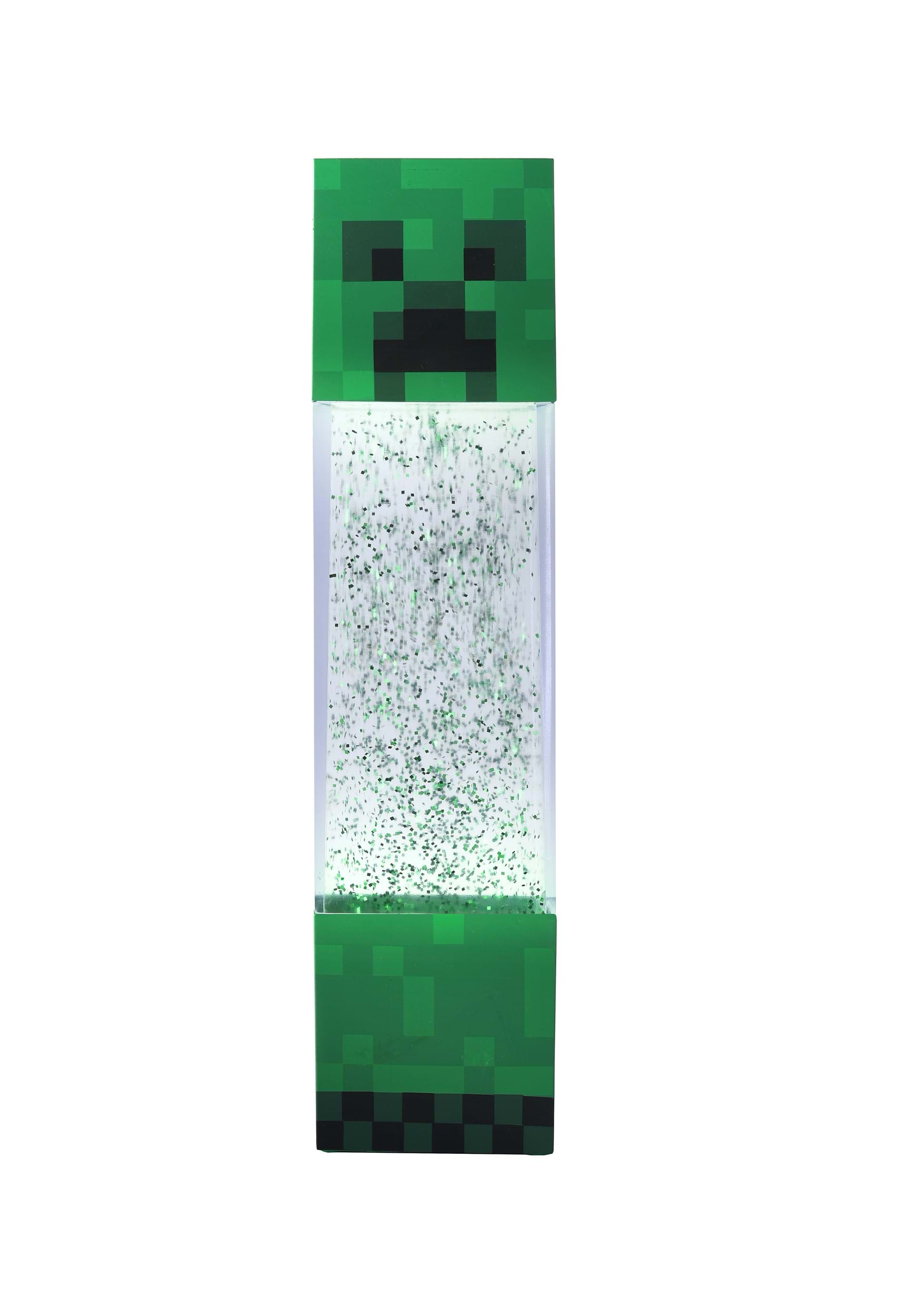 Minecraft Green Creeper Glitter Light For Kids