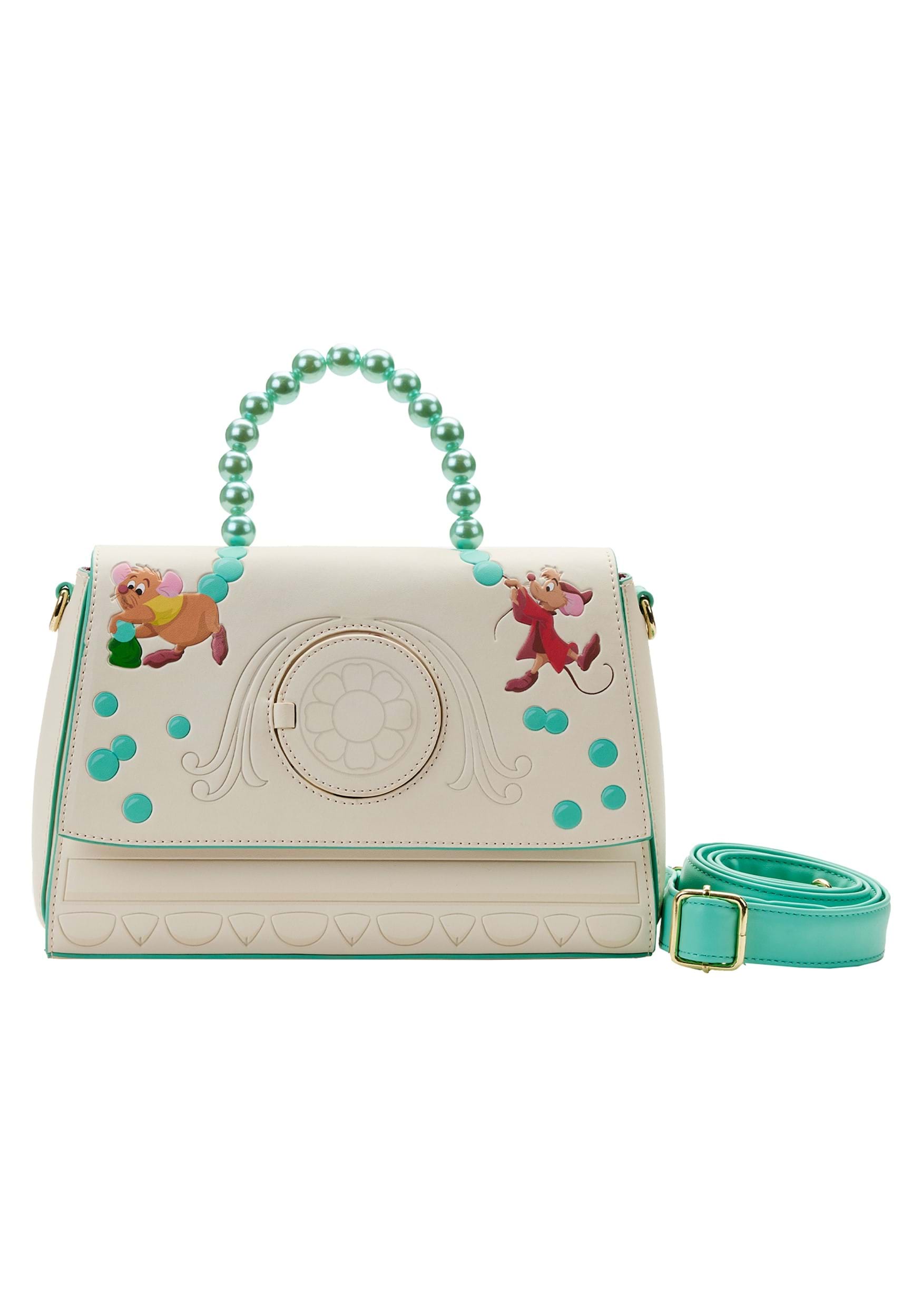 Loungefly Disney Cinderella Gus Gus and Jack Jack Purse for Women