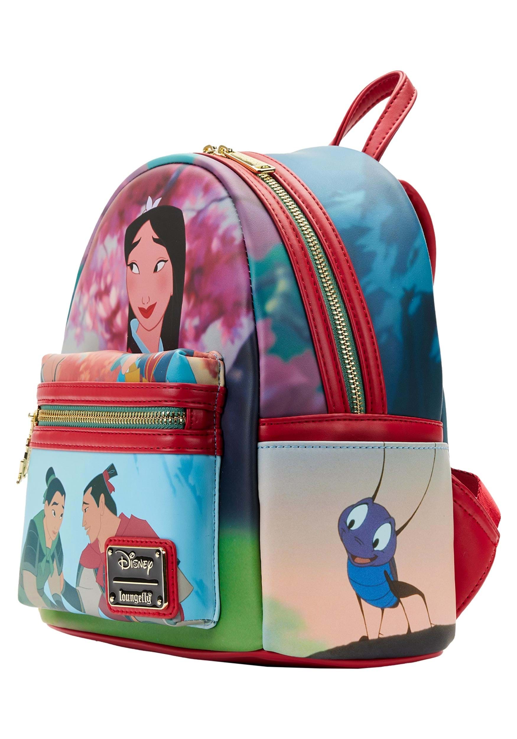 Loungefly Disney Mulan Castle Light UP Mini Backpack