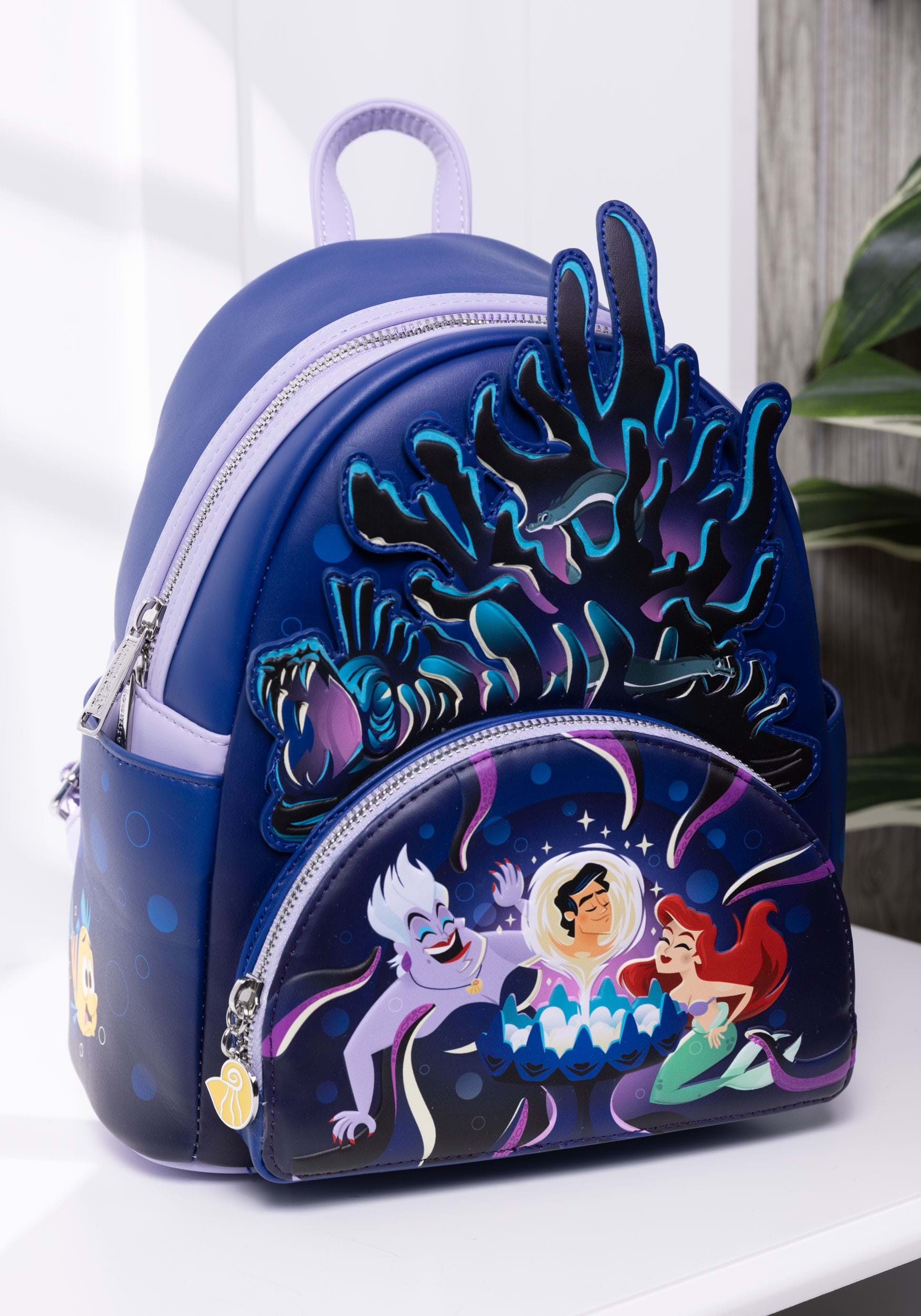 Loungefly Disney Little Mermaid Ursulas Lair Mini Backpack
