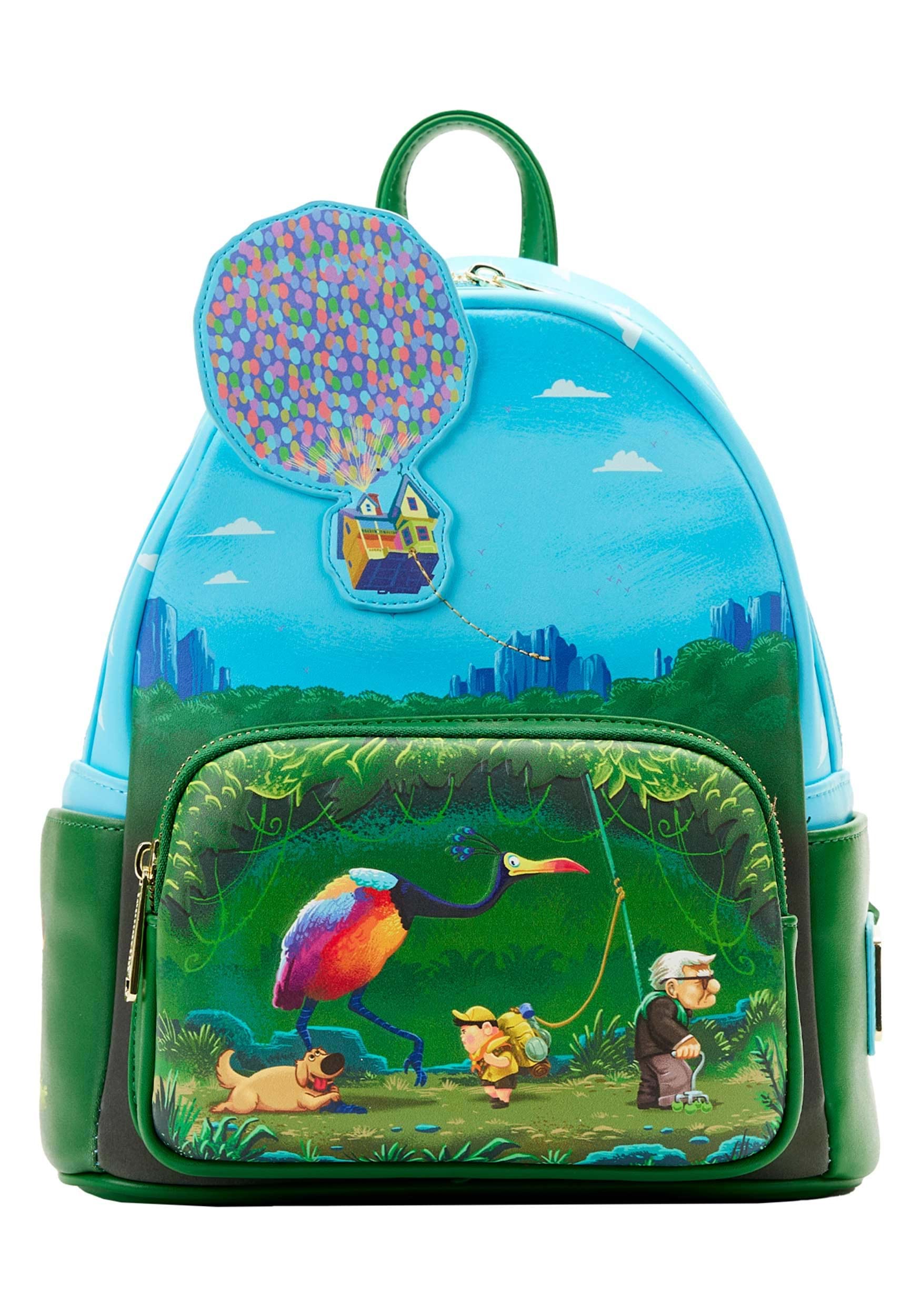 Loungefly Pixar Up Jungle Stroll Mini Backpack