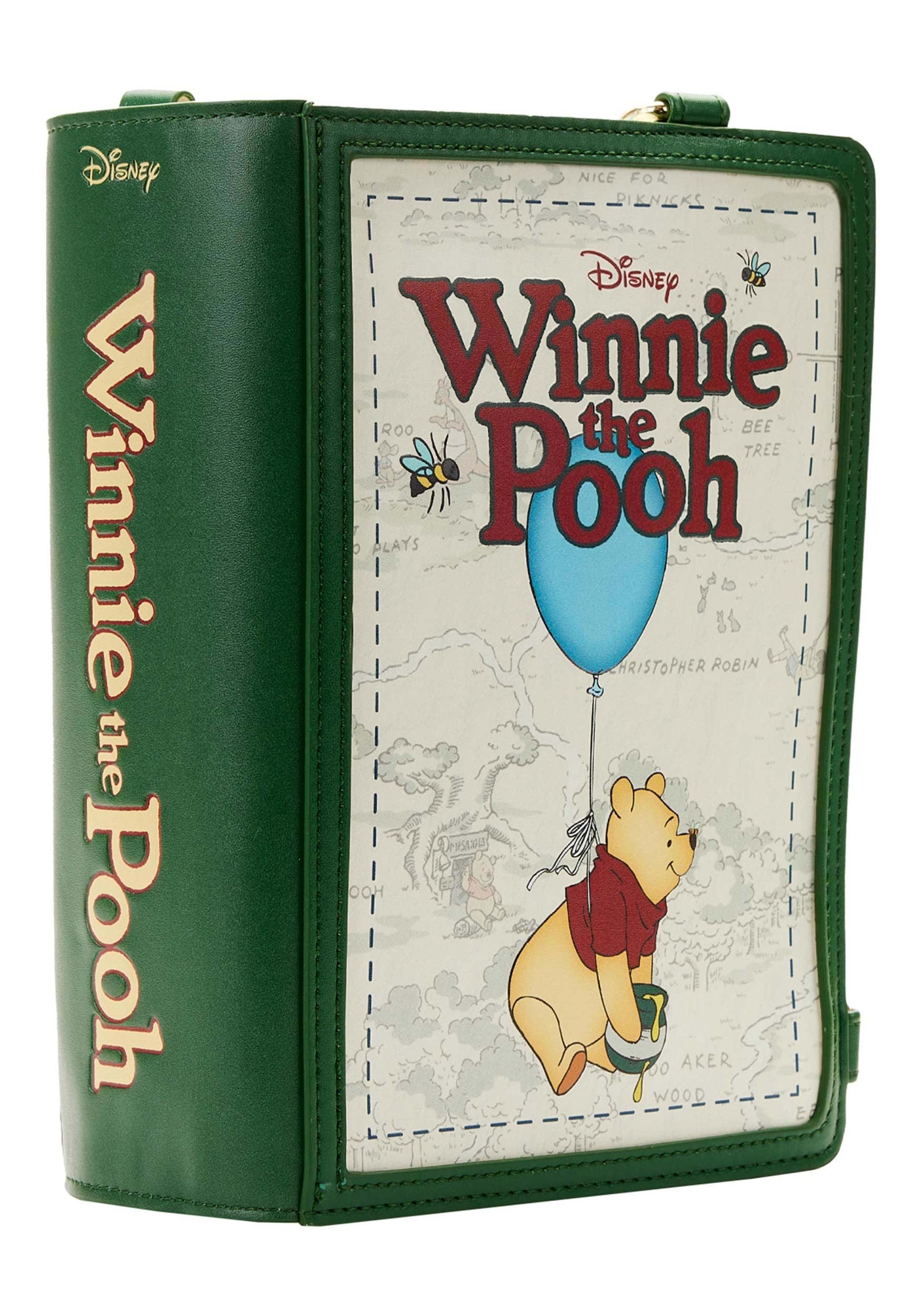 Mal humor informal unos pocos Loungefly Disney Winnie the Pooh Classic Book Convertible Crossbody Purse