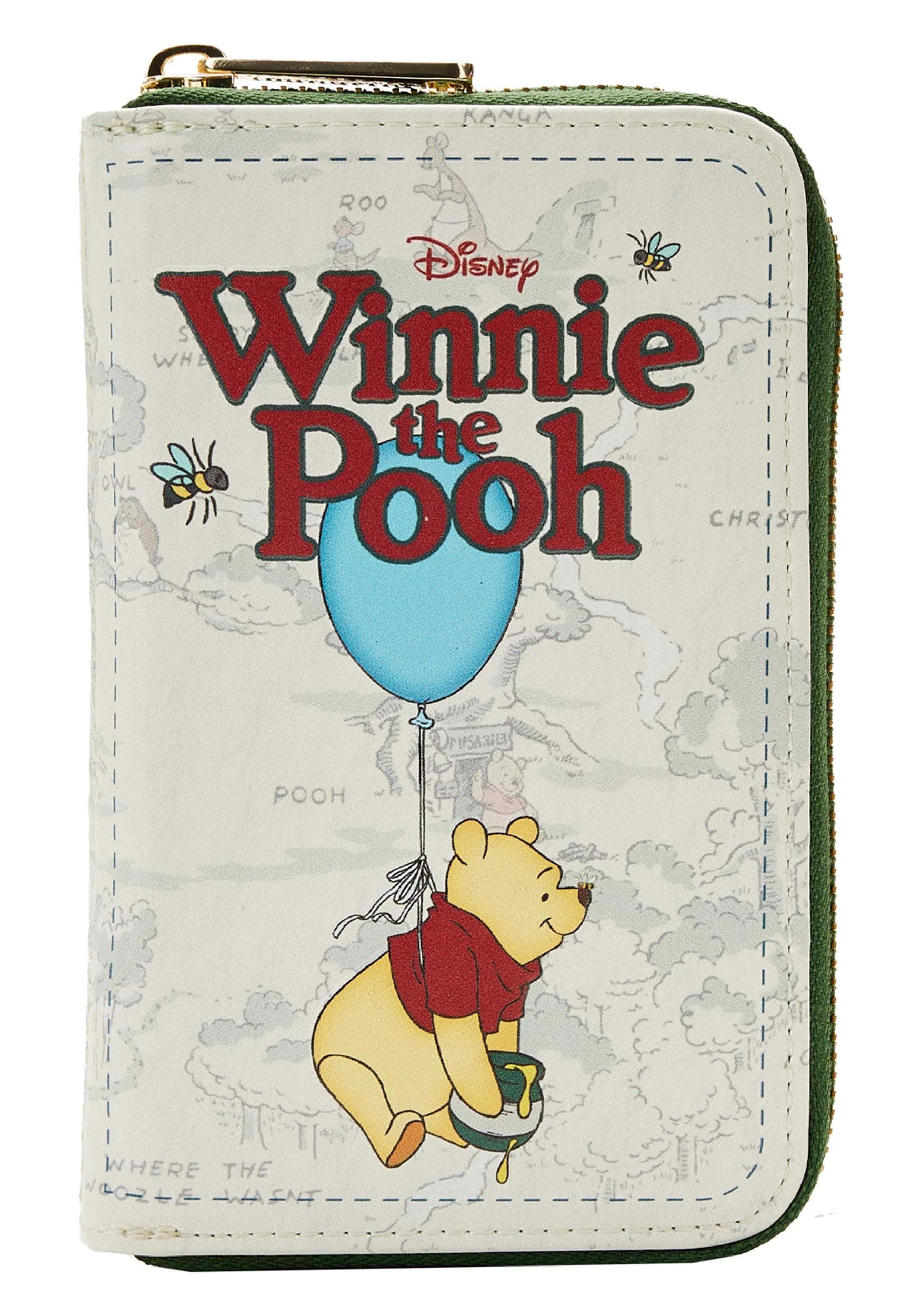 Loungefly Disney Winnie The Pooh Classic Book Ziparound Wallet for Women