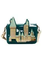 Loungefly Harry Potter Golden Hogwarts Crossbody Bag