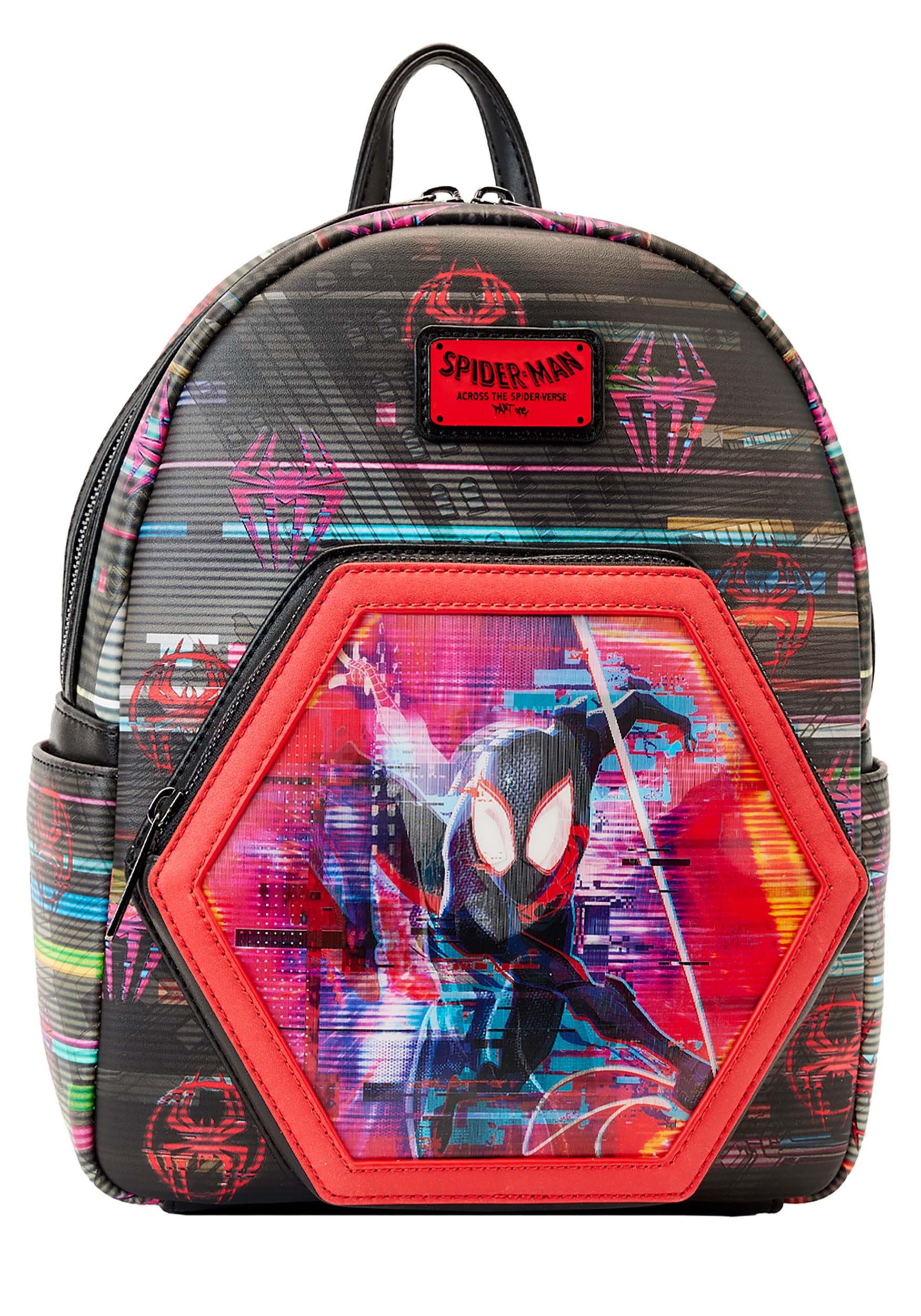 Marvel Across the Spiderverse Lenticular Loungefly Mini Backpack