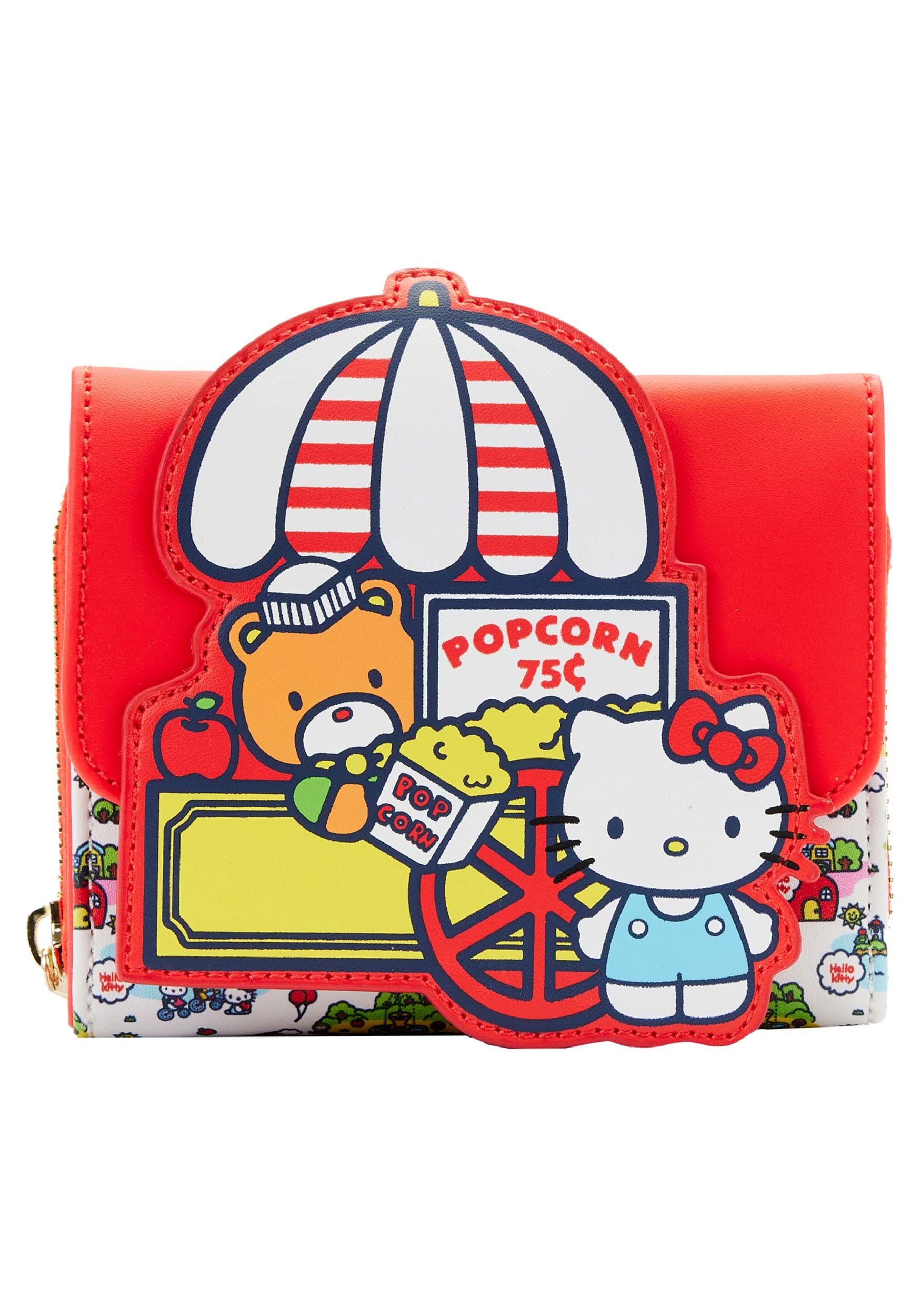 Loungefly Hello Kitty and Friends Carnival Flap Wallet