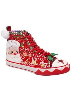 Irregular Choice Better Not Pout Red Sneakers