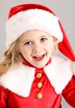 Premium Santa Girls Toddler Costume Dress Alt 2