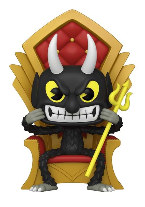 POP Deluxe Cuphead S3 Devil in Chair