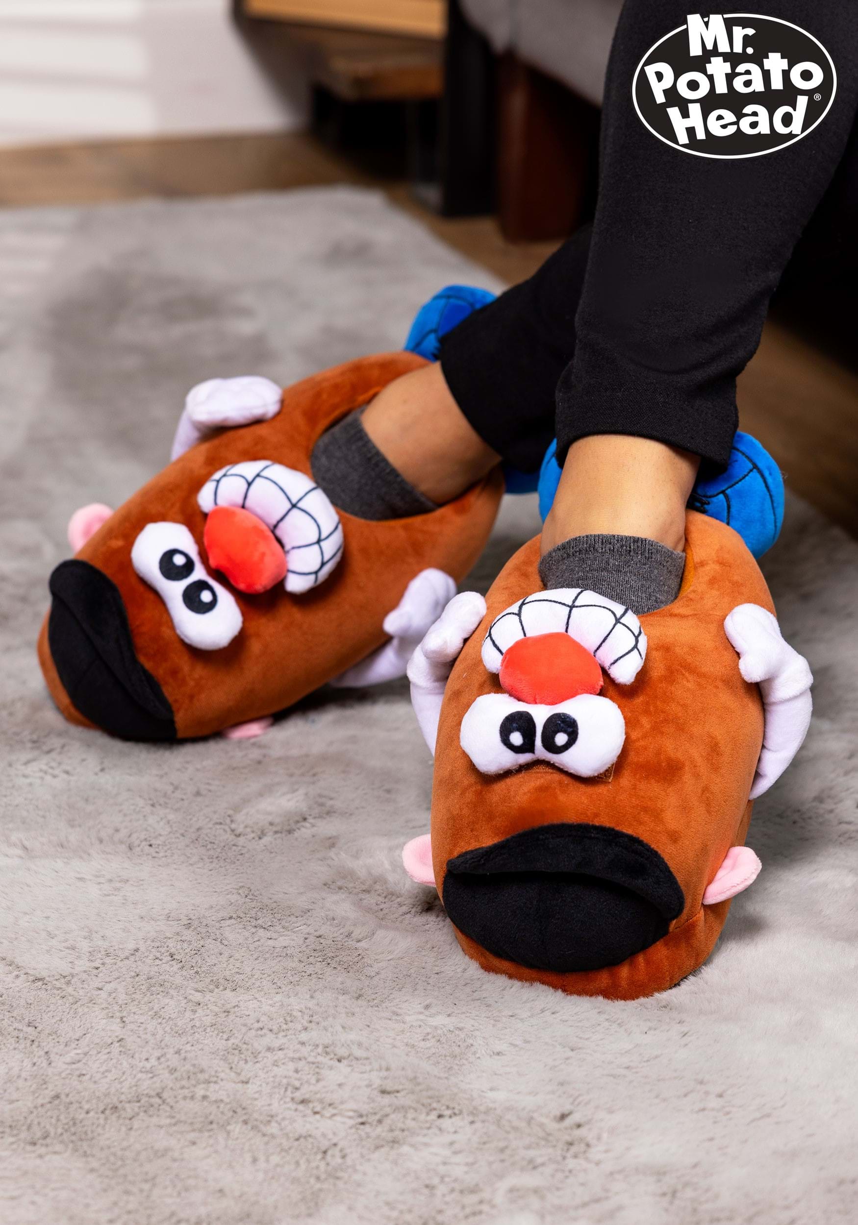 Mr. Potato Head Adult Slippers Cozy Slippers
