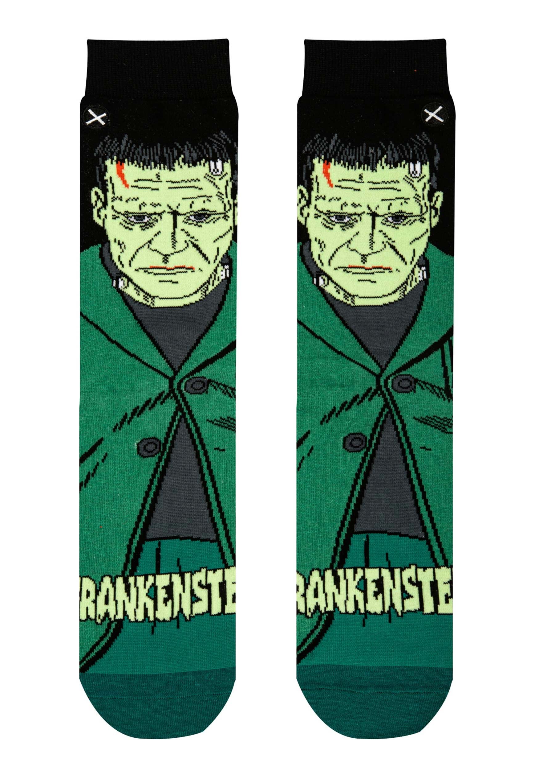 Frankenstein Crew Straight Socks for Adults