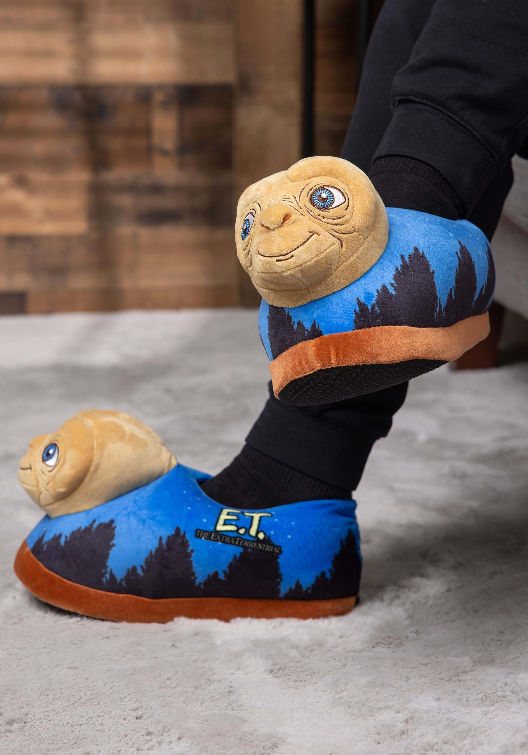 Adult E.T. 3D Character Slippers