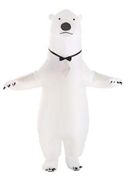 Adult Polar Bear Inflatable Costume