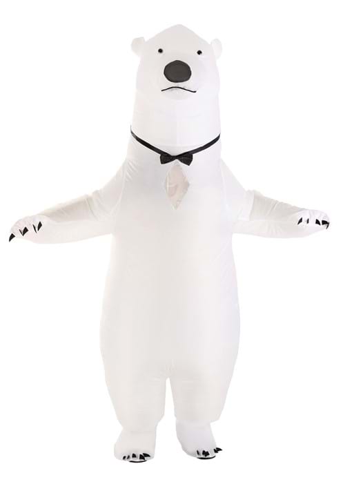 Adult Polar Bear Inflatable Costume