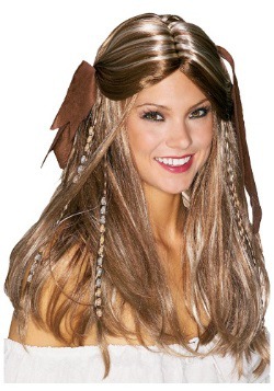 Womens Caribbean Wench Wig