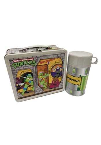 Tin Titans TMNT Sewer Lair Lunchbox Drink Container