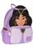 Loungefly Princess Jasmine Purple Outfit Mini Backpack Alt 1