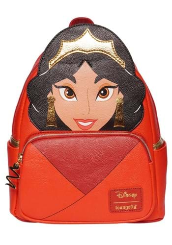 Loungefly Princess Jasmine Red Outfit Cosplay Mini Backpack