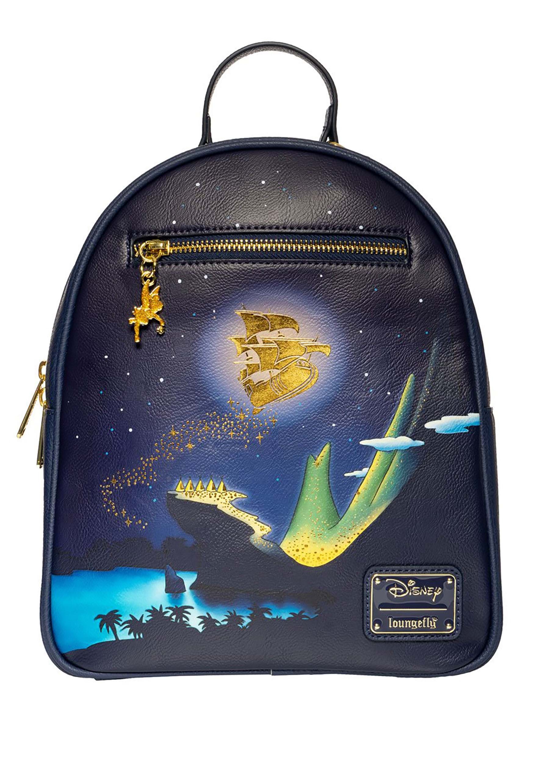Disney Peter Pan Flying Jolly Roger Loungefly Mini Backpack