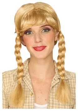 Blonde Braided Wig For Women