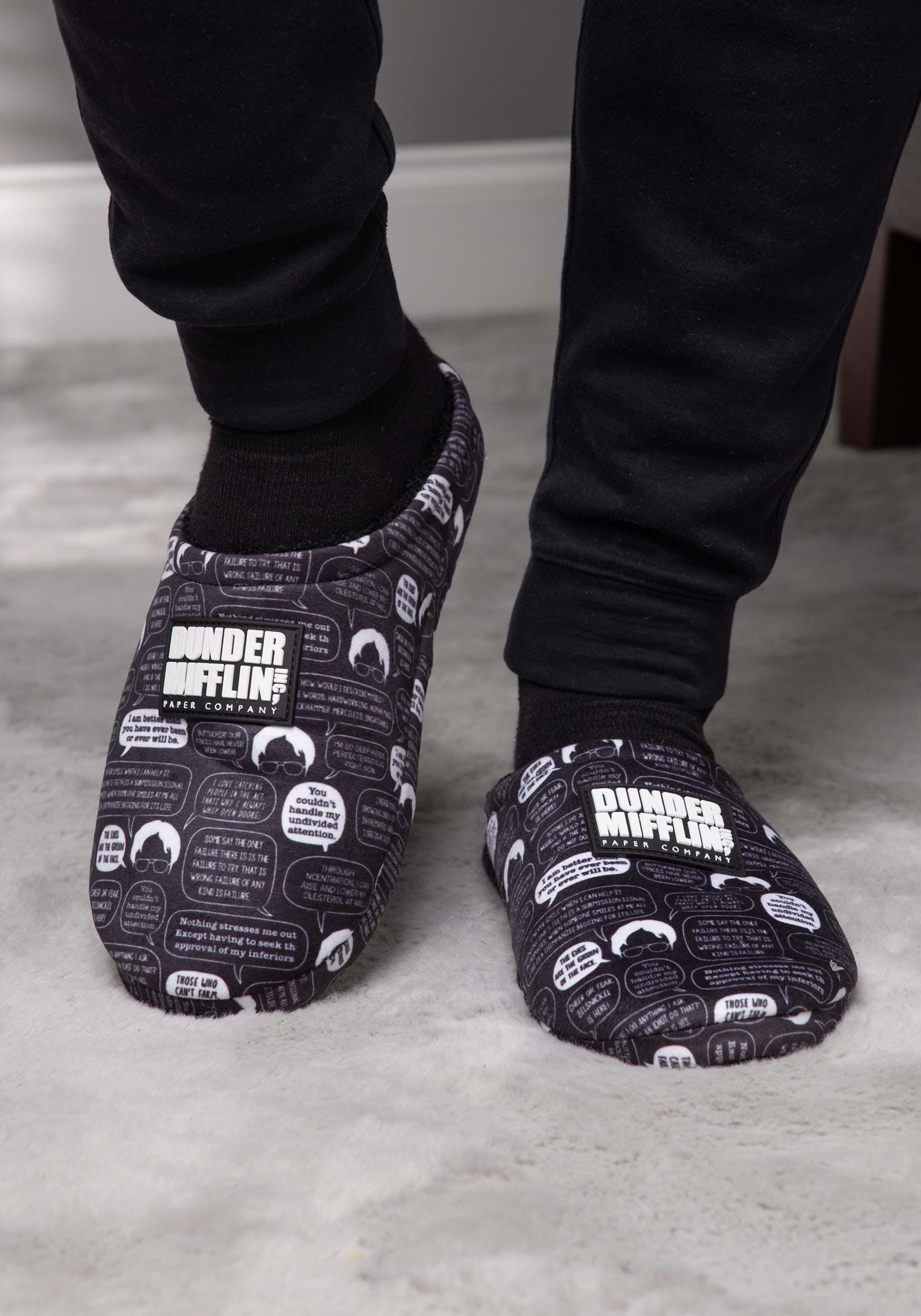 The Office Quotes Adult Slipper