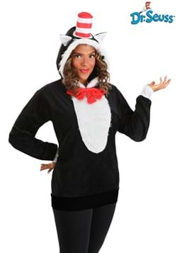 Cat in the Hat Hoodie Costume Top