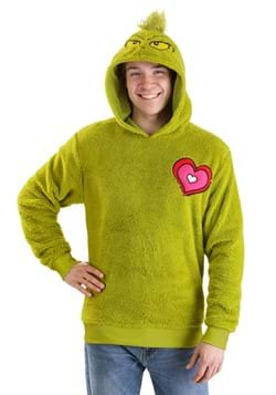 Grinch Hoodie Costume Top Alt 2