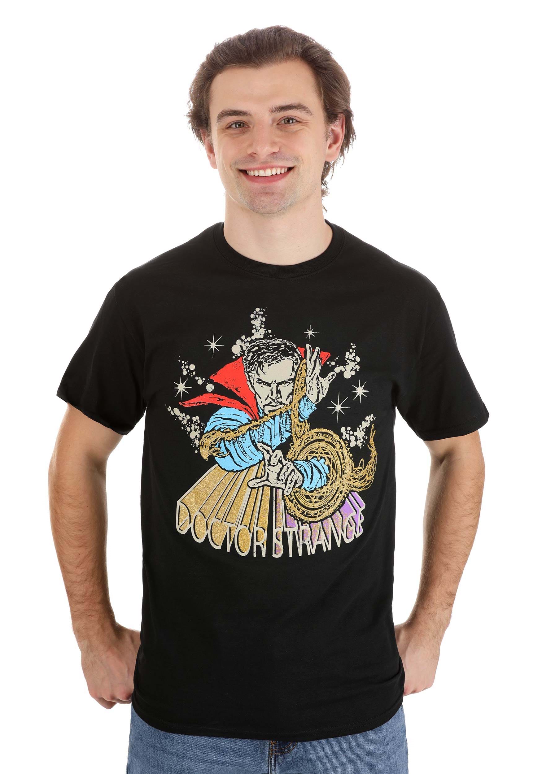 Marvel Dr. Stanger Black T-Shirt for Men