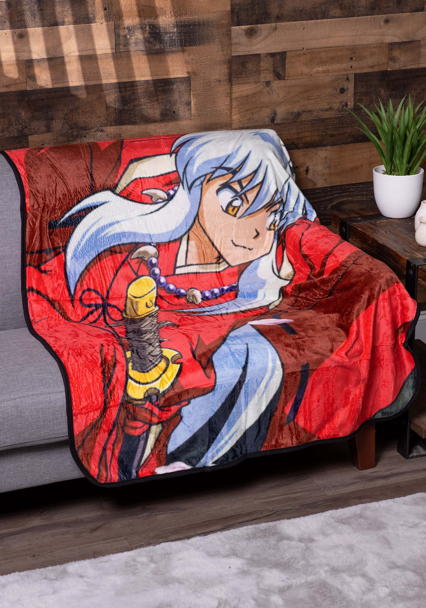 Funny Anime Demon Slayer T Shirt Fleece Blanket