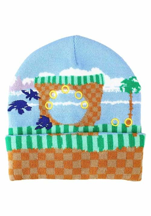 Sonic the Hedgehog Classic Landscape Cuff Beanie