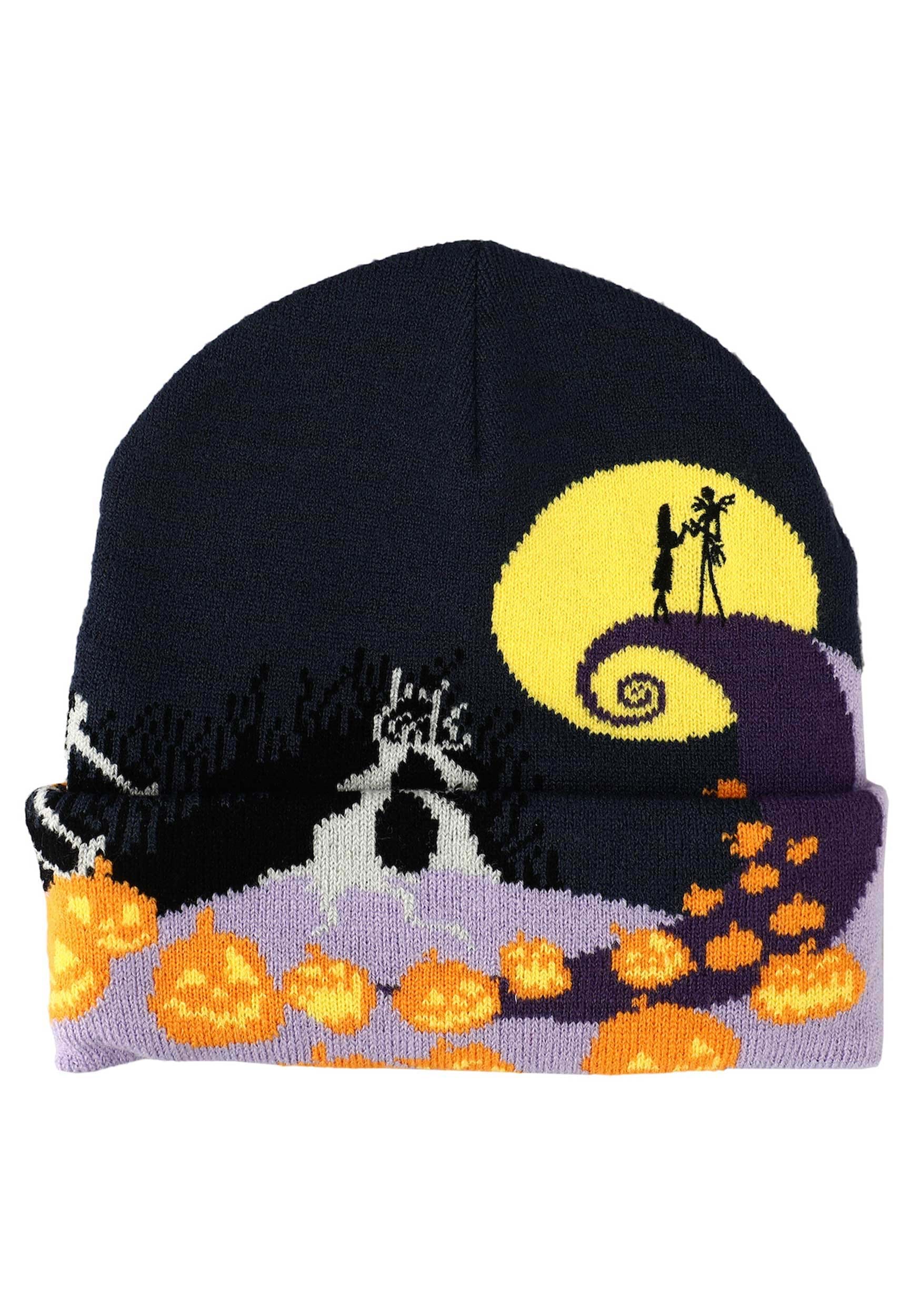 The Nightmare Before Christmas Landscape Beanie