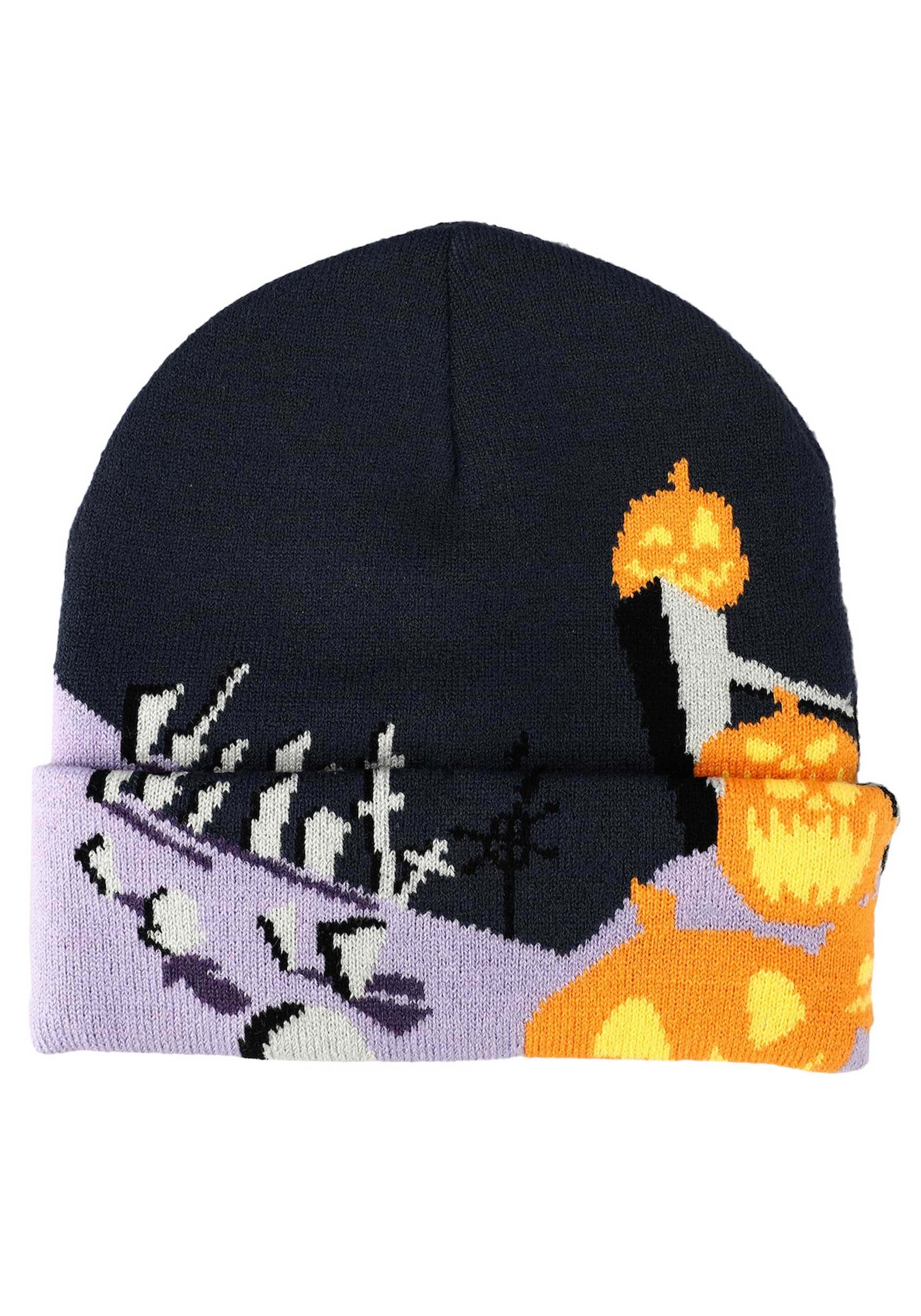 The Nightmare Before Christmas Landscape Beanie